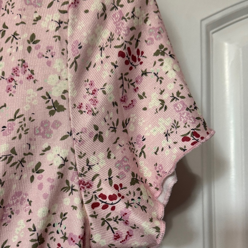 Amazon Pink Floral Mini Dress - Picture 5 of 5